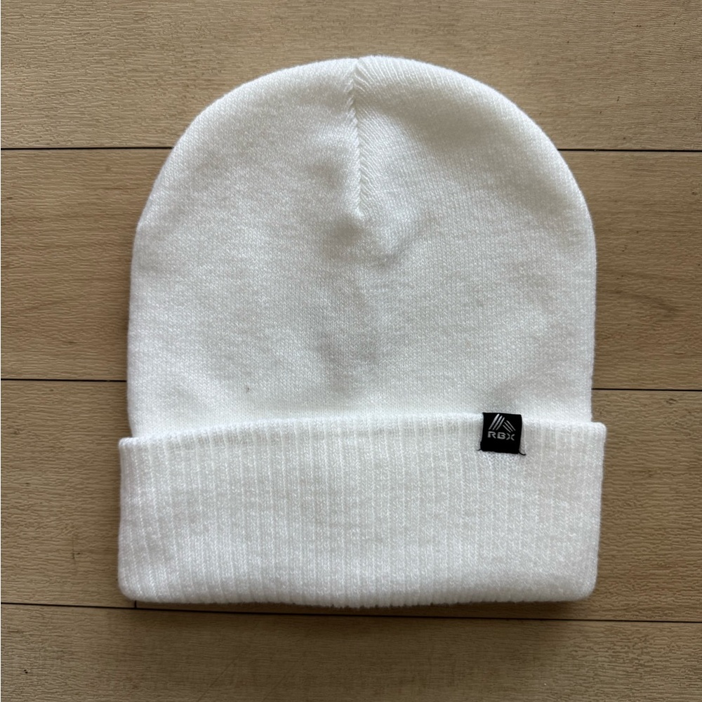RBX Active white beanie - NWOT